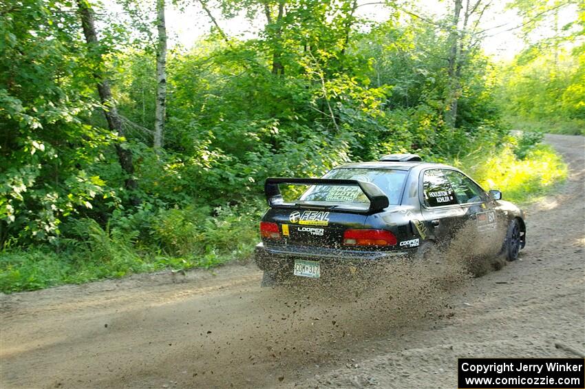 Jacob Kohler / Zach Houliston Subaru Impreza on SS4, Steamboat II.