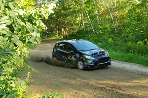 Ryan Sanders / Oliver Smith Ford Fiesta ST on SS4, Steamboat II.