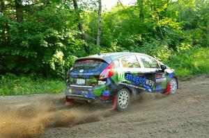 Ryan Sanders / Oliver Smith Ford Fiesta ST on SS4, Steamboat II.