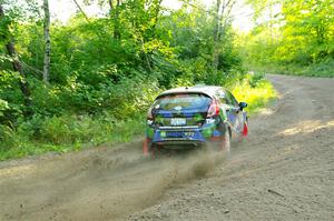 Ryan Sanders / Oliver Smith Ford Fiesta ST on SS4, Steamboat II.