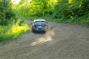 Ryan Sanders / Oliver Smith Ford Fiesta ST on SS4, Steamboat II.