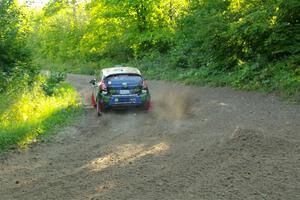 Ryan Sanders / Oliver Smith Ford Fiesta ST on SS4, Steamboat II.