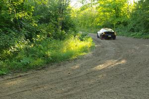 Josh Smith / Drake Hughes Mazda MX-3 limps through SS4, Steamboat II, before running out of fuel.