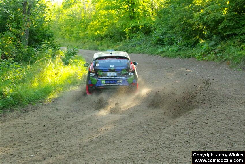 Ryan Sanders / Oliver Smith Ford Fiesta ST on SS4, Steamboat II.