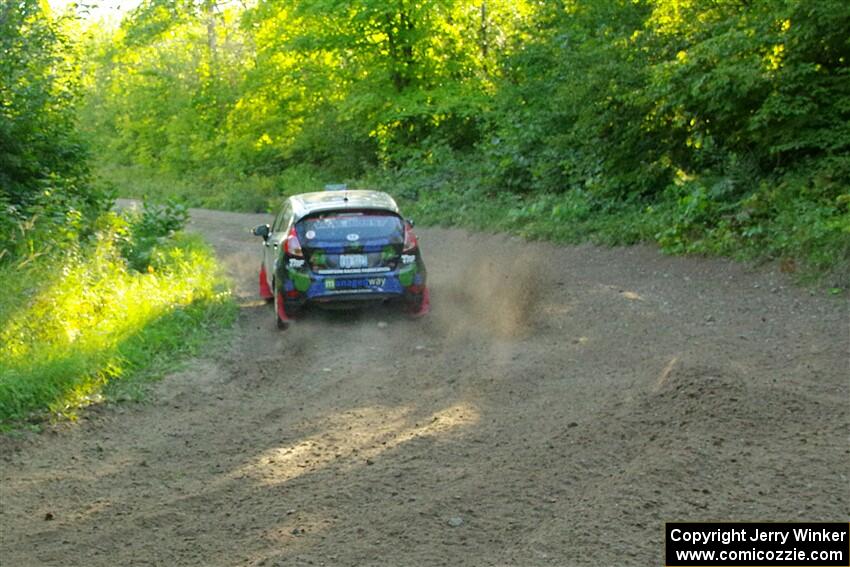 Ryan Sanders / Oliver Smith Ford Fiesta ST on SS4, Steamboat II.