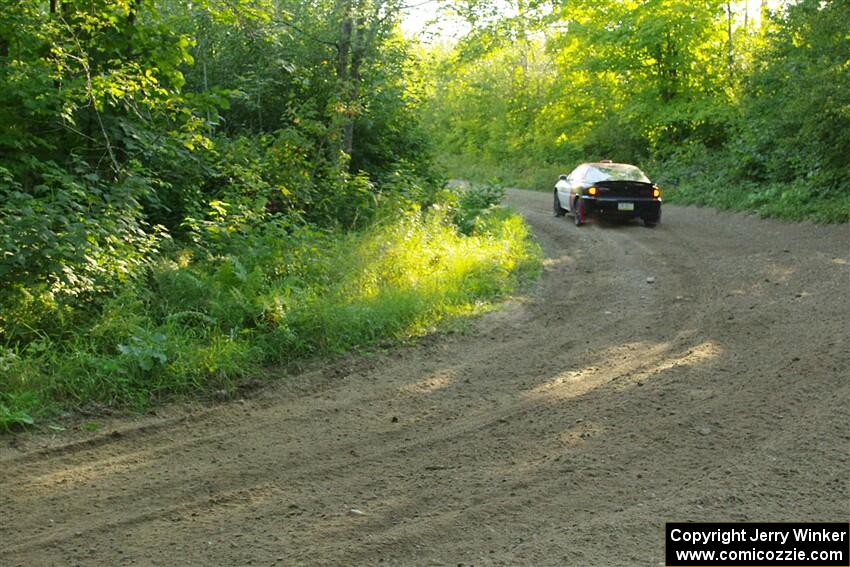 Josh Smith / Drake Hughes Mazda MX-3 limps through SS4, Steamboat II, before running out of fuel.