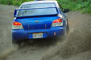 Josh Armantrout / Dan Kelly Subaru WRX STi on SS4, Steamboat II.