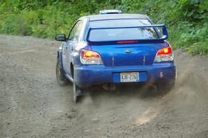 Josh Armantrout / Dan Kelly Subaru WRX STi on SS4, Steamboat II.