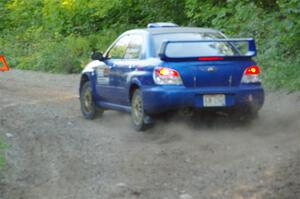 Josh Armantrout / Dan Kelly Subaru WRX STi on SS4, Steamboat II.