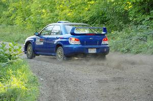 Josh Armantrout / Dan Kelly Subaru WRX STi on SS4, Steamboat II.