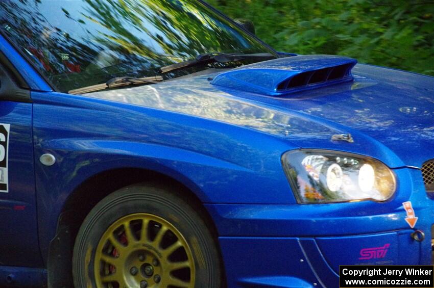 Josh Armantrout / Dan Kelly Subaru WRX STi on SS4, Steamboat II.