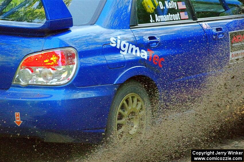 Josh Armantrout / Dan Kelly Subaru WRX STi on SS4, Steamboat II.