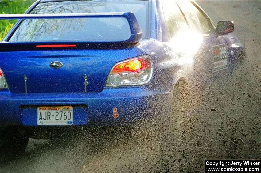 Josh Armantrout / Dan Kelly Subaru WRX STi on SS4, Steamboat II.