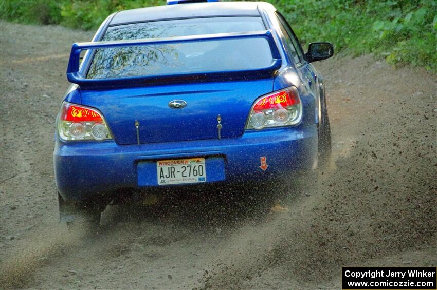 Josh Armantrout / Dan Kelly Subaru WRX STi on SS4, Steamboat II.