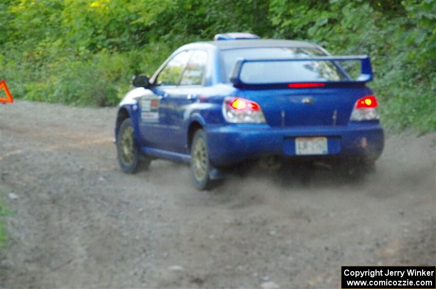 Josh Armantrout / Dan Kelly Subaru WRX STi on SS4, Steamboat II.