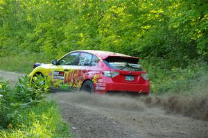 Scott Putnam / Spencer Putnam Subaru WRX STi on SS4, Steamboat II.