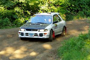 Aidan Hicks / John Hicks Subaru Impreza Wagon on SS4, Steamboat II.