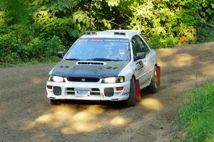 Aidan Hicks / John Hicks Subaru Impreza Wagon on SS4, Steamboat II.