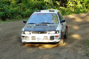 Aidan Hicks / John Hicks Subaru Impreza Wagon on SS4, Steamboat II.