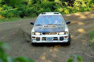 Aidan Hicks / John Hicks Subaru Impreza Wagon on SS4, Steamboat II.