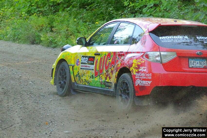 Scott Putnam / Spencer Putnam Subaru WRX STi on SS4, Steamboat II.