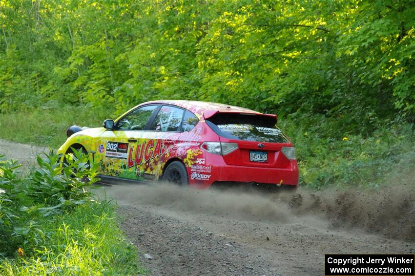 Scott Putnam / Spencer Putnam Subaru WRX STi on SS4, Steamboat II.