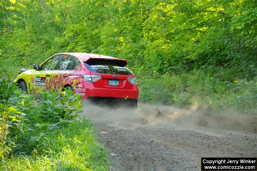 Scott Putnam / Spencer Putnam Subaru WRX STi on SS4, Steamboat II.