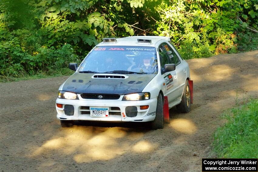 Aidan Hicks / John Hicks Subaru Impreza Wagon on SS4, Steamboat II.