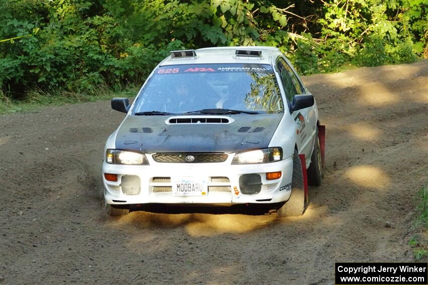 Aidan Hicks / John Hicks Subaru Impreza Wagon on SS4, Steamboat II.