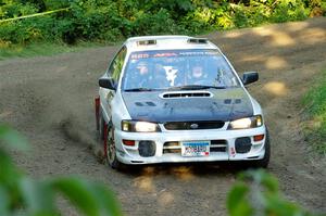 Aidan Hicks / John Hicks Subaru Impreza Wagon on SS4, Steamboat II.