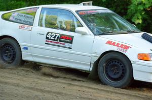 Harlan Goerger / Ryan Raguse Honda CRX on SS4, Steamboat II.