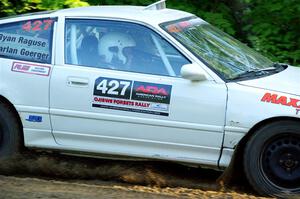 Harlan Goerger / Ryan Raguse Honda CRX on SS4, Steamboat II.