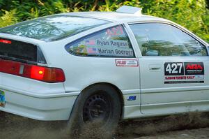 Harlan Goerger / Ryan Raguse Honda CRX on SS4, Steamboat II.