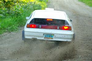 Harlan Goerger / Ryan Raguse Honda CRX on SS4, Steamboat II.