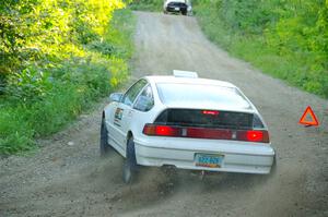 Harlan Goerger / Ryan Raguse Honda CRX on SS4, Steamboat II.