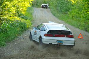 Harlan Goerger / Ryan Raguse Honda CRX on SS4, Steamboat II.