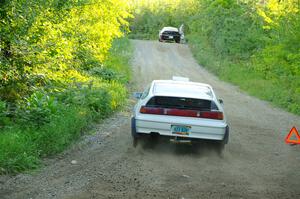 Harlan Goerger / Ryan Raguse Honda CRX on SS4, Steamboat II.