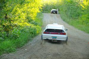 Harlan Goerger / Ryan Raguse Honda CRX on SS4, Steamboat II.