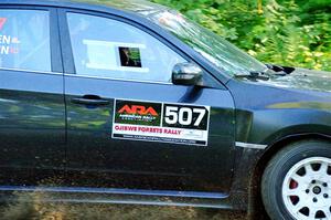 Daryl Bergen / Calvin Bergen Subaru WRX STi on SS4, Steamboat II.