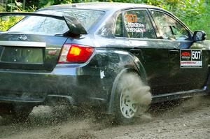 Daryl Bergen / Calvin Bergen Subaru WRX STi on SS4, Steamboat II.