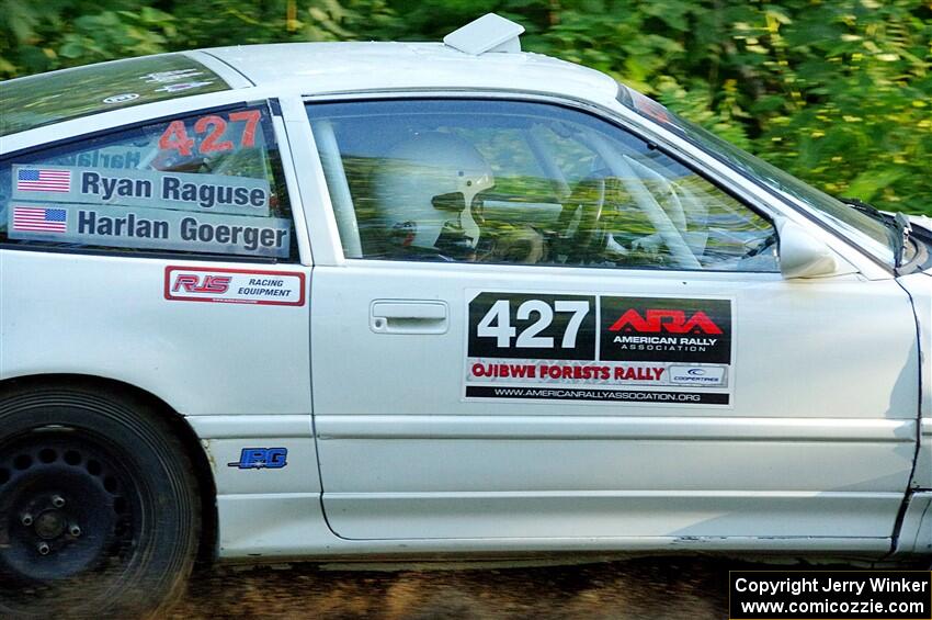 Harlan Goerger / Ryan Raguse Honda CRX on SS4, Steamboat II.