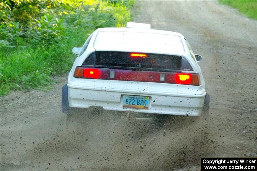 Harlan Goerger / Ryan Raguse Honda CRX on SS4, Steamboat II.