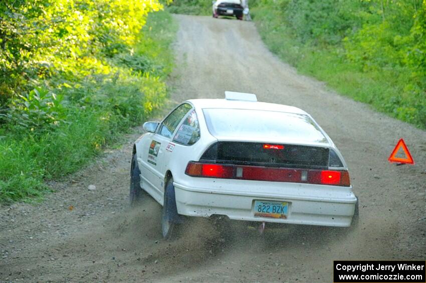 Harlan Goerger / Ryan Raguse Honda CRX on SS4, Steamboat II.