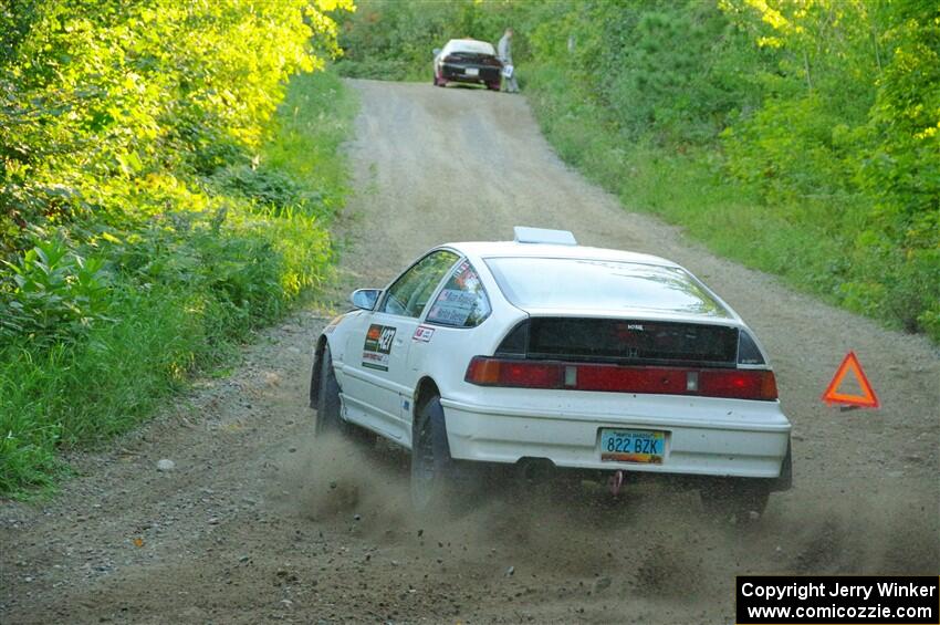 Harlan Goerger / Ryan Raguse Honda CRX on SS4, Steamboat II.