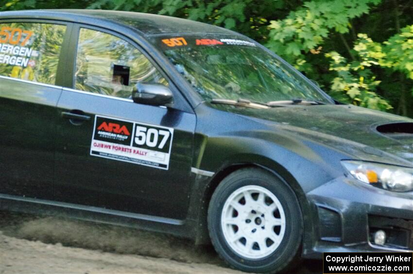 Daryl Bergen / Calvin Bergen Subaru WRX STi on SS4, Steamboat II.