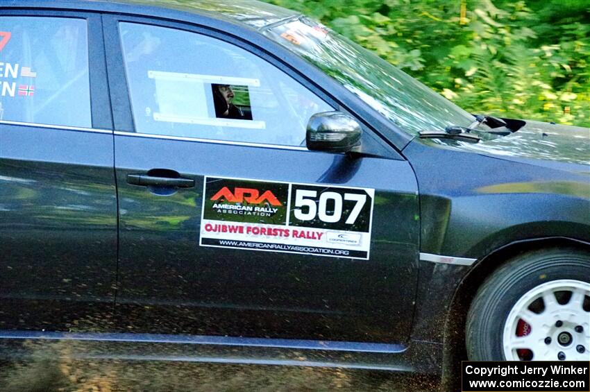 Daryl Bergen / Calvin Bergen Subaru WRX STi on SS4, Steamboat II.