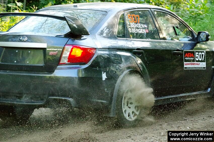 Daryl Bergen / Calvin Bergen Subaru WRX STi on SS4, Steamboat II.