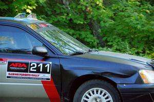 Andrew Dustman / Jake Ringger Subaru WRX on SS4, Steamboat II.