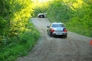 Andrew Dustman / Jake Ringger Subaru WRX on SS4, Steamboat II.