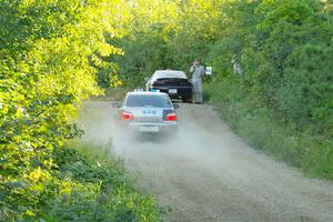 Andrew Dustman / Jake Ringger Subaru WRX on SS4, Steamboat II.